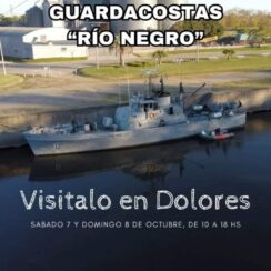 61ed. Visita a ROU 11 Guardacostas Río Negro